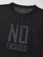 MKH Typography Printed Drop-Shoulder Sleeves Dri-FIT T-shirt | Grocsy