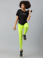 MKH Women Typography Printed Dri-FIT Sports T-shirt | Grocsy