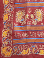 Saree Mall Ethnic Motifs Art Silk Ikat Sarees | Grocsy