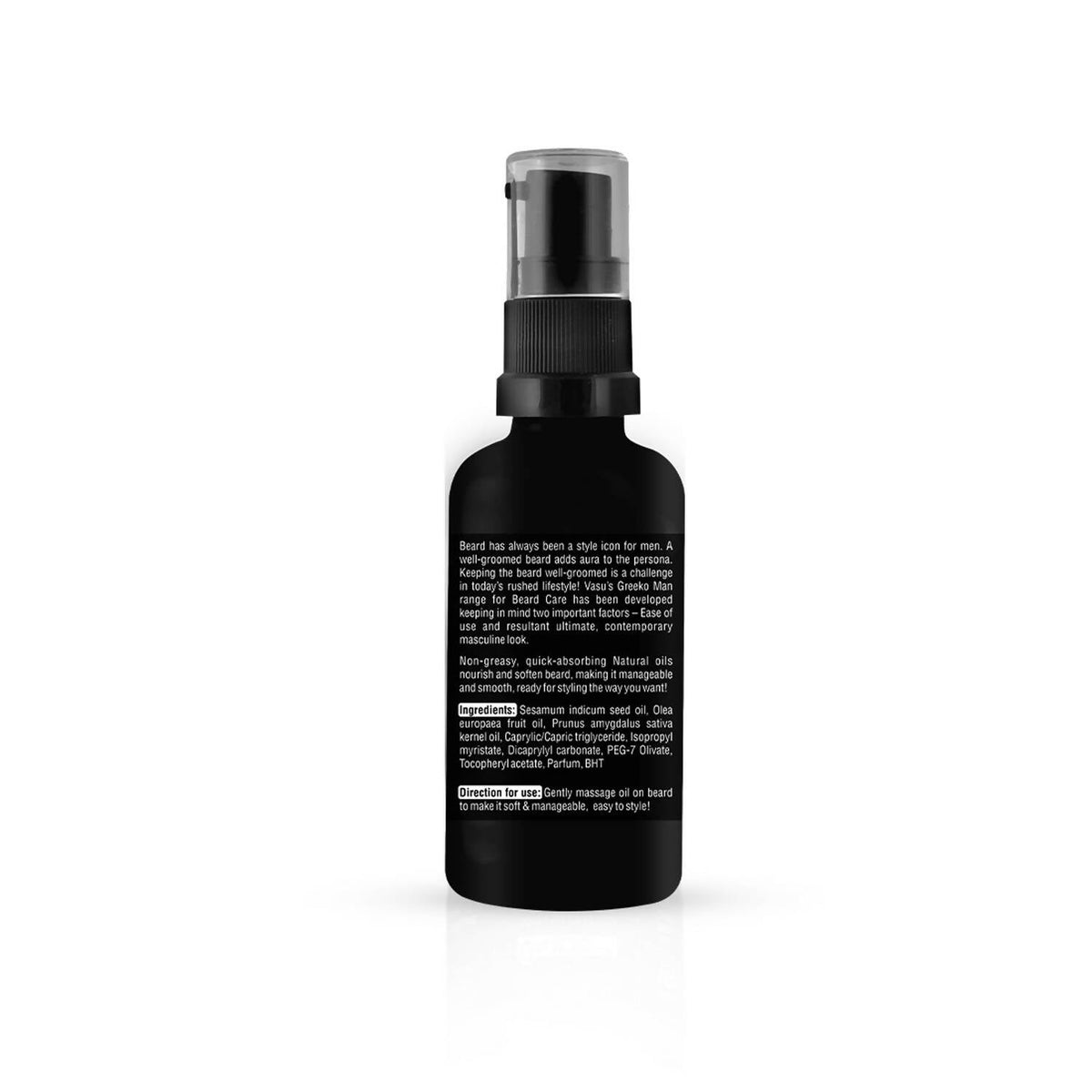 Vasu Healthcare Greeko Man Beard Oil | Grocsy