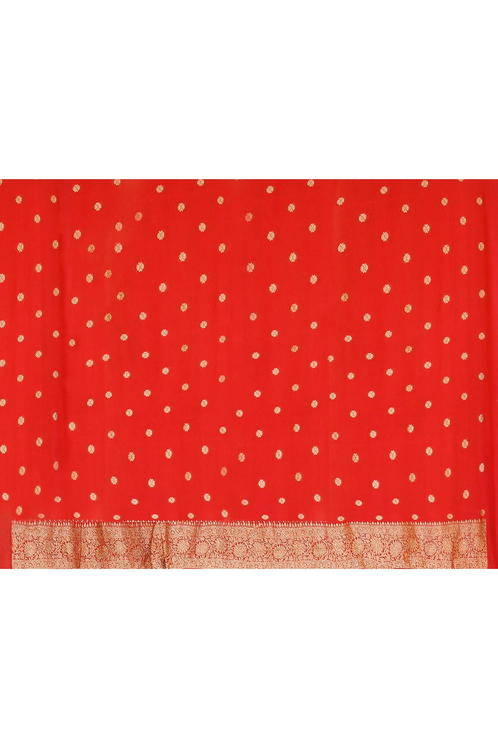 Joban Fashion Hot Pink Crepe Chiffon Pure Handloom Banarasi Silk Saree | Grocsy