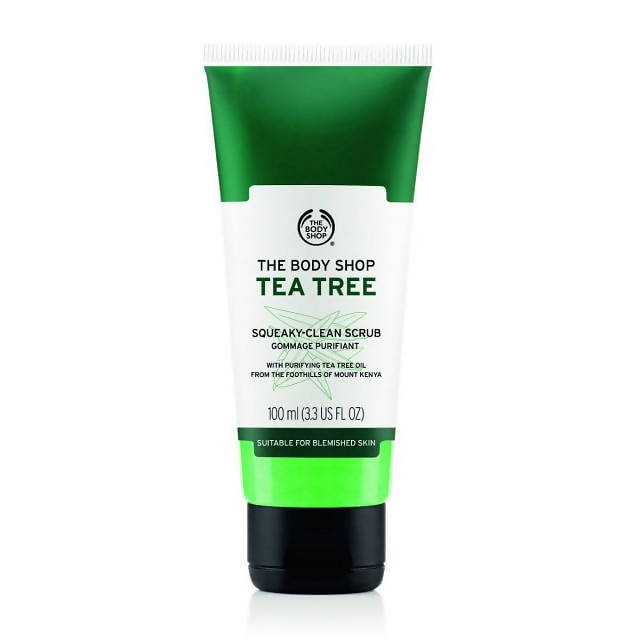 The Body Shop Tea Tree Squeaky-Clean Scrub | Grocsy