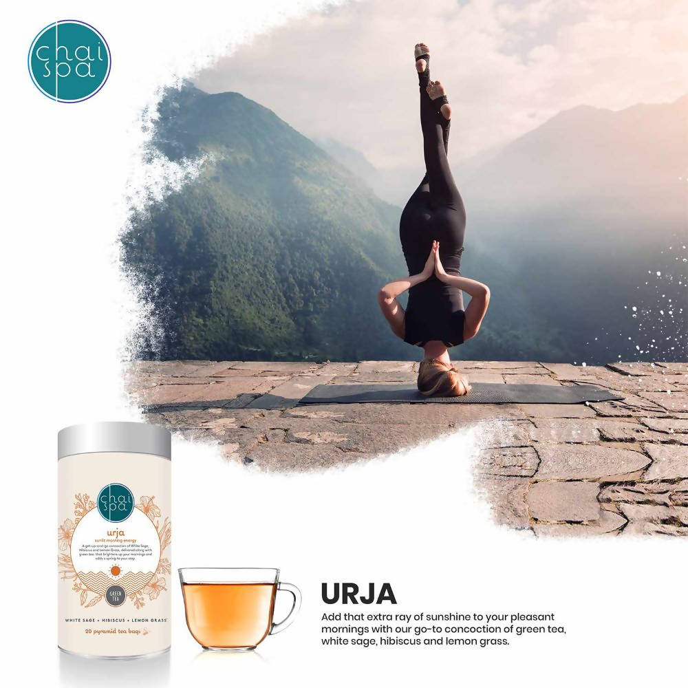 Chai Spa Urja Green Tea | Grocsy