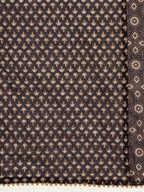 HERE&NOW Women Brown Printed Pure Cotton Top with Palazzos & With Dupatta | Grocsy