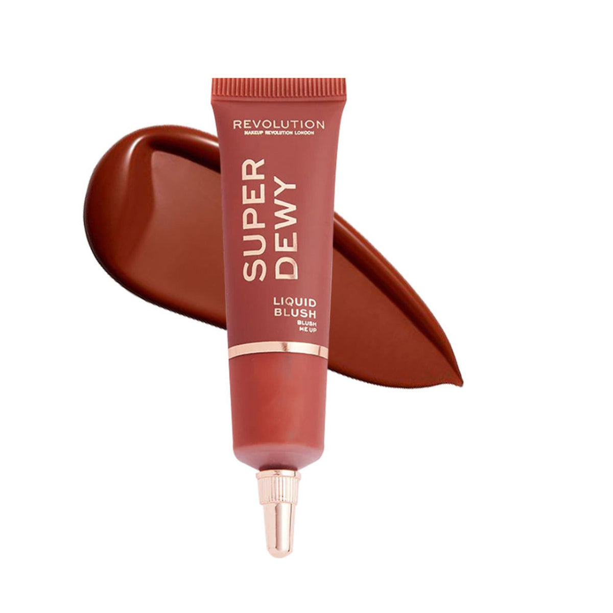 Makeup Revolution Superdewy Liquid Blusher - Ultra Pigmented-Dewy & Radiant Formula You Had Me At First Blush - Blush Me Up | Grocsy