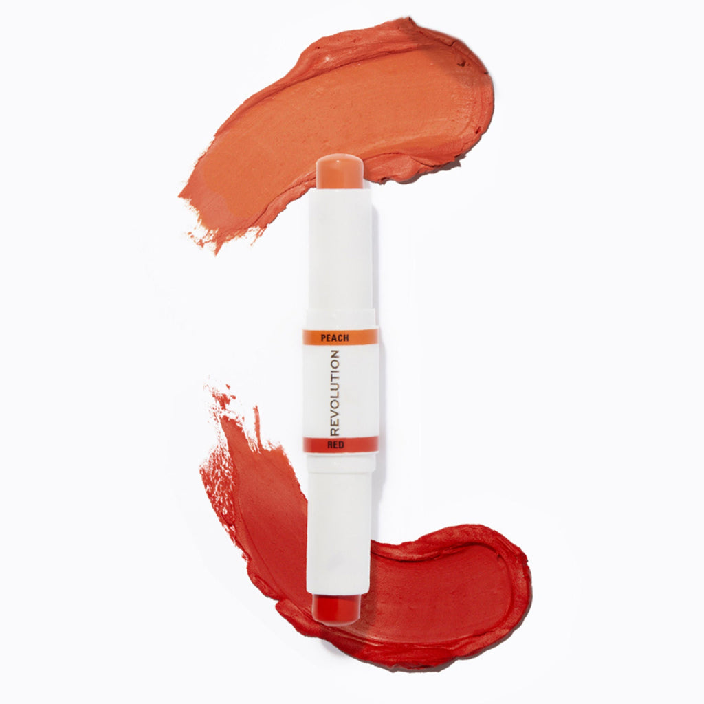 Makeup Revolution Correct And Transform - Red - Peach | Grocsy