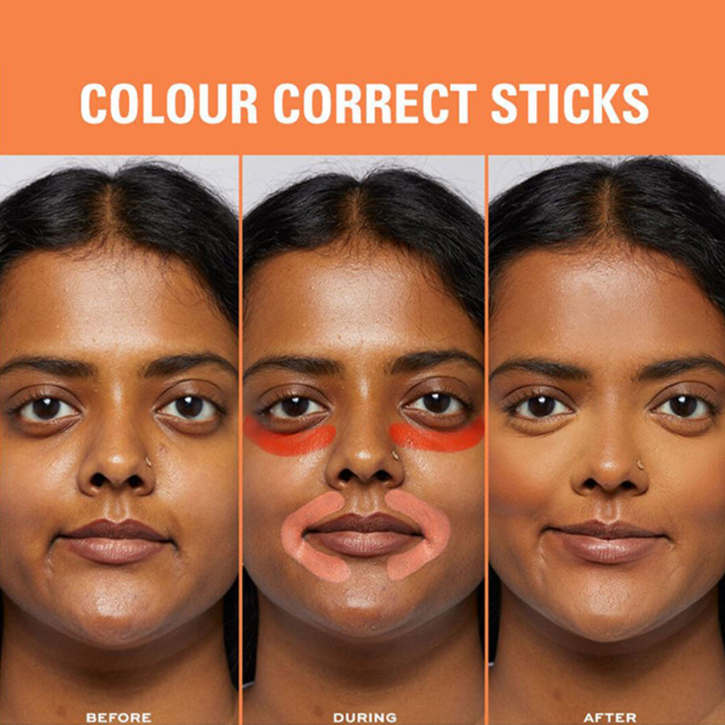 Makeup Revolution Correct And Transform - Red - Peach | Grocsy
