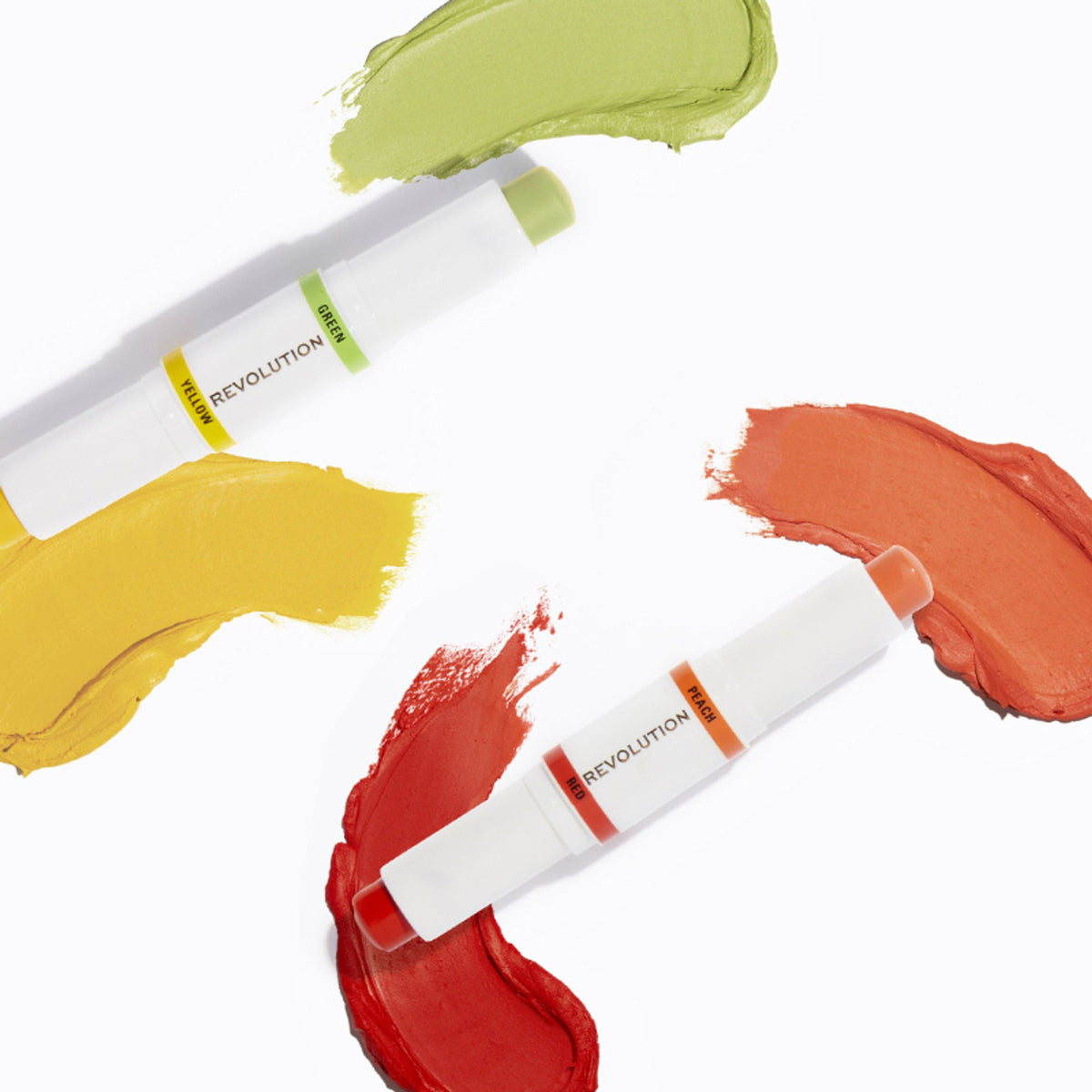 Makeup Revolution Correct And Transform - Red - Peach | Grocsy
