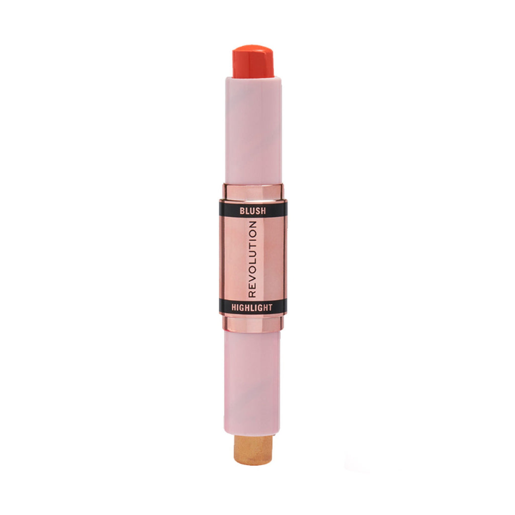 Makeup Revolution Blush & Highlight Stick - Coral Dew | Grocsy