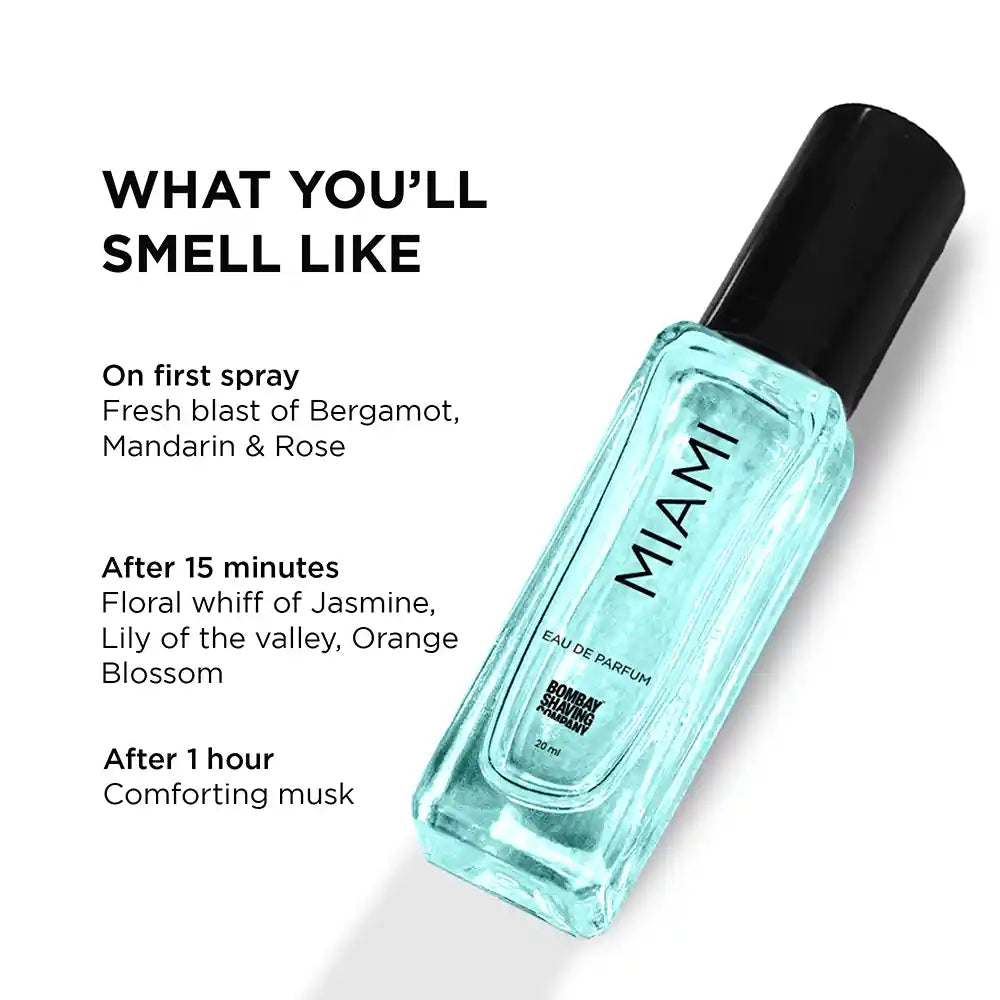 Bombay Shaving Company Miami Eau de Parfum 20ml | Grocsy