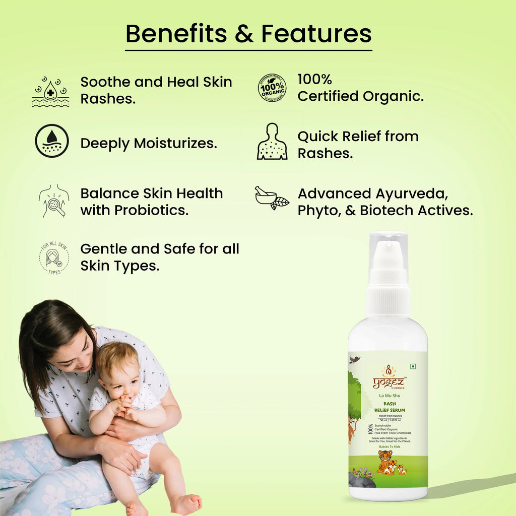 Yogez La Mu Shu Rash Relief Serum | Grocsy