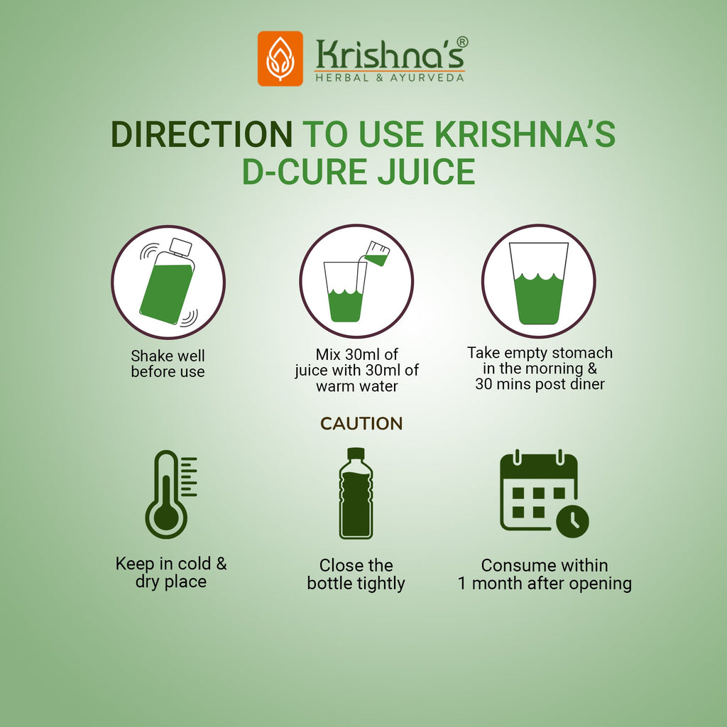 Krishna'S Herbal & Ayurveda Dcure Juice | Grocsy