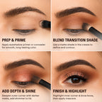 Makeup Revolution Reloaded Eyeshadow Palette-15 Smooth & Rich Shade-High Pay Off Formula - Velvet Rose | Grocsy
