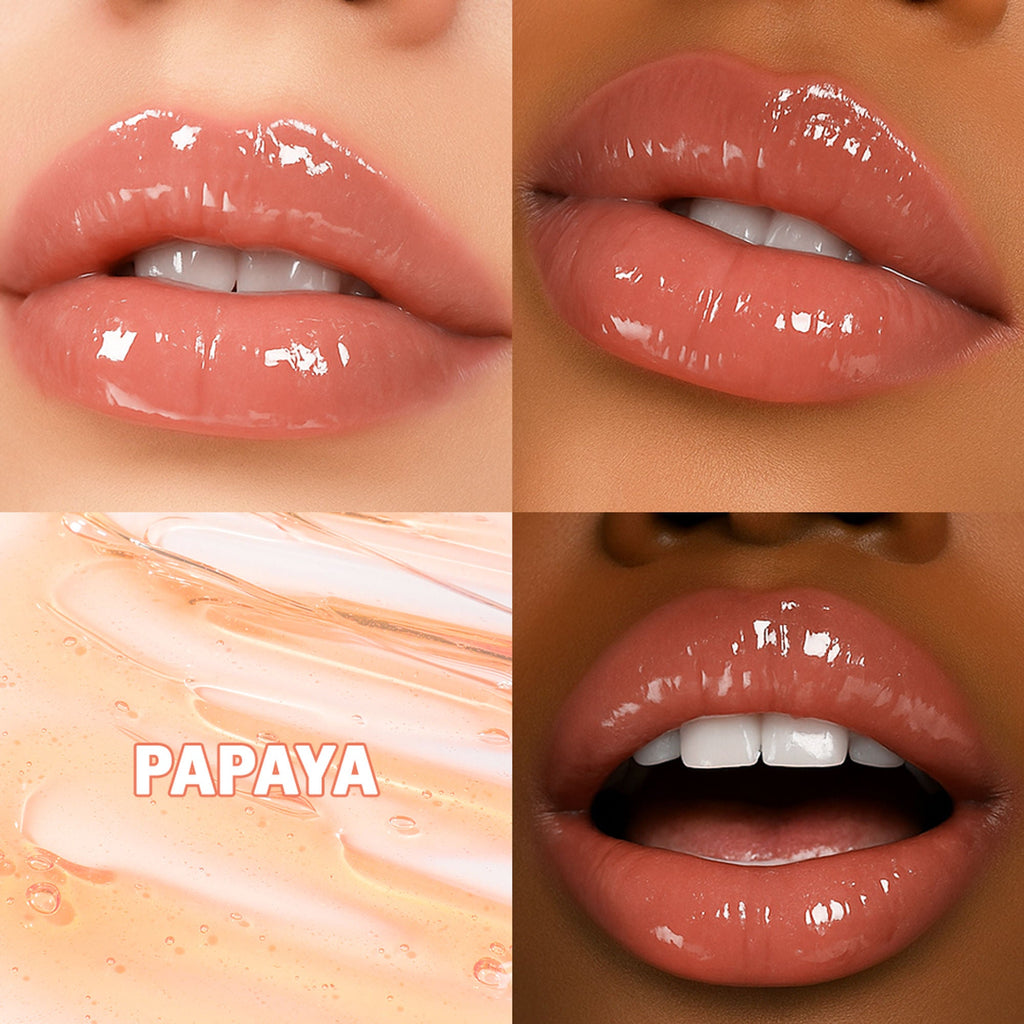 Revolution Relove Roll Baby Lip Oil Papaya - Papaya | Grocsy