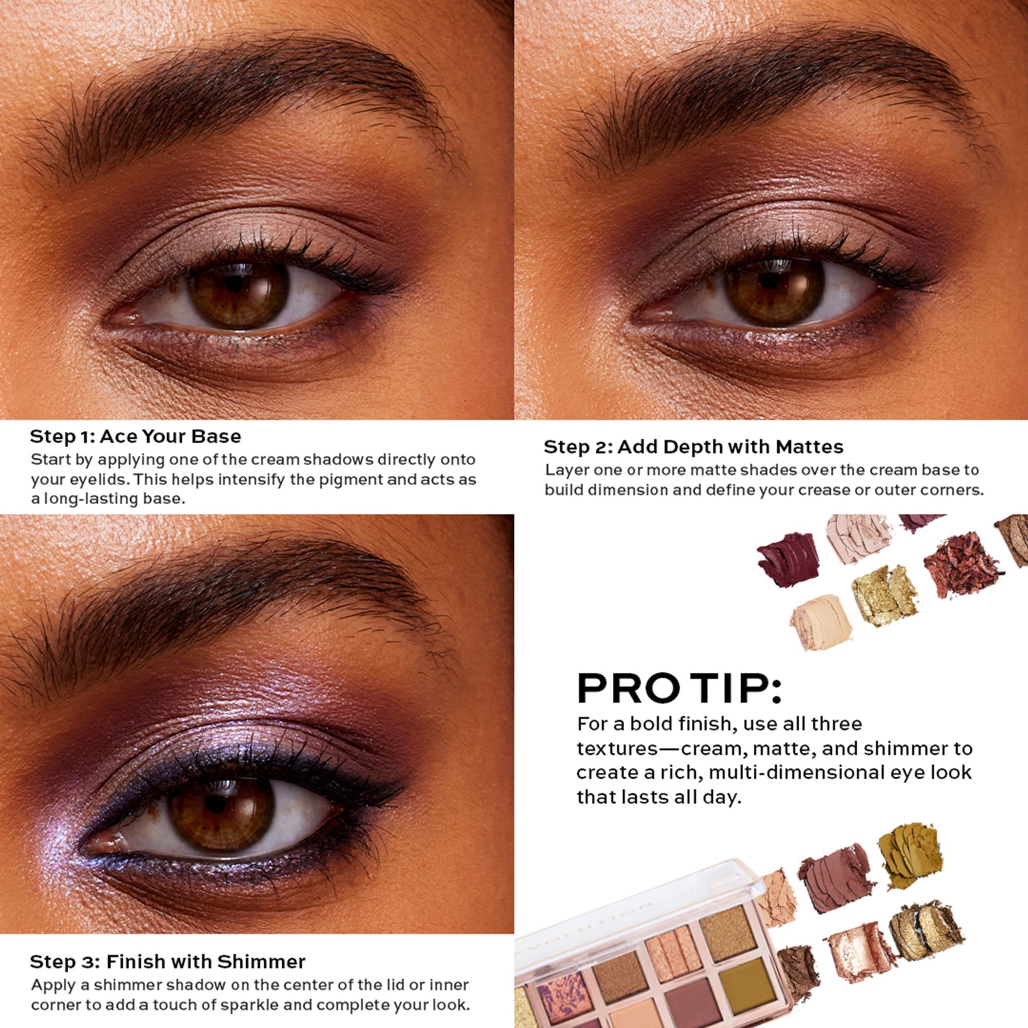 Makeup Revolution Eyeshadow Palette - The Eternal Icon Green | Grocsy