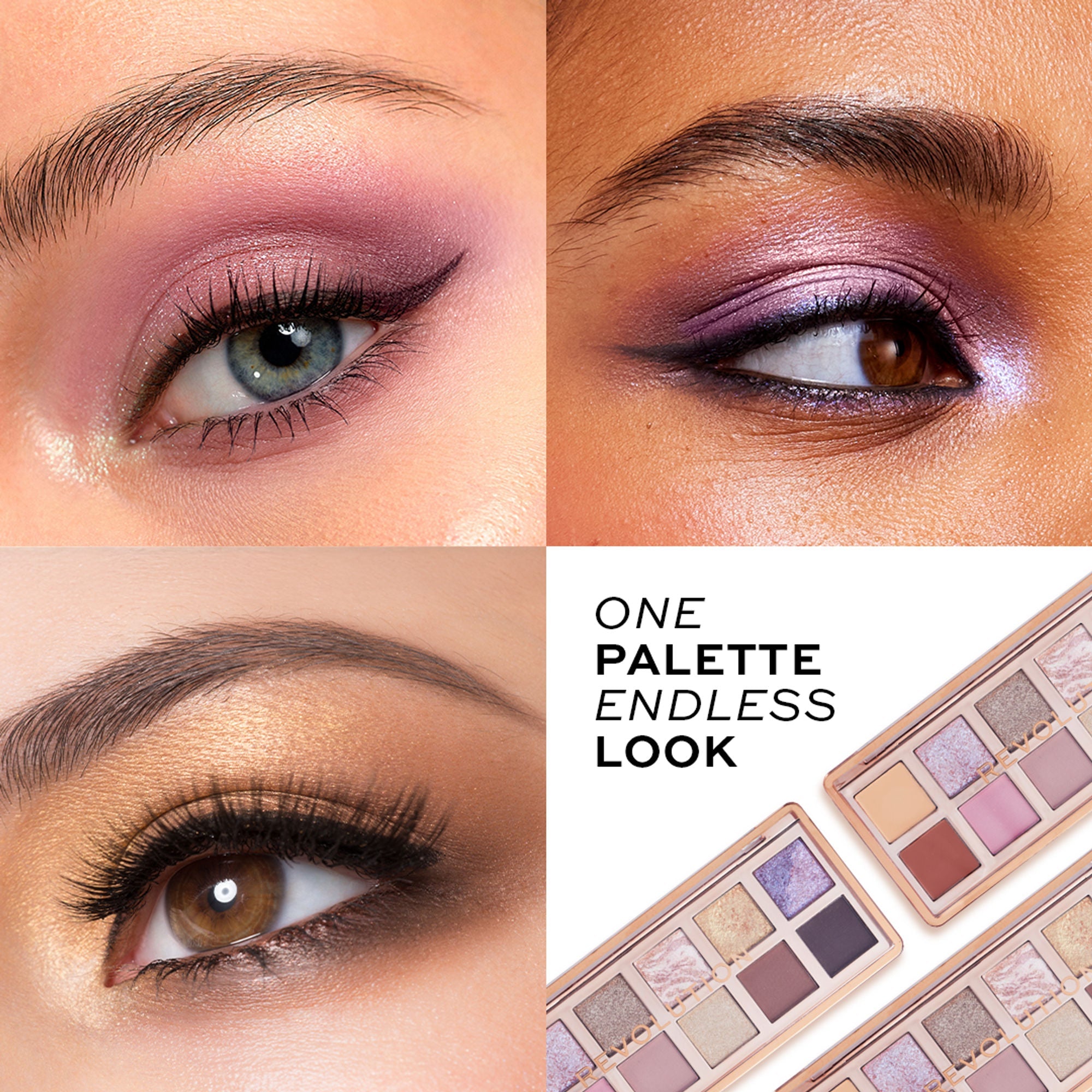Makeup Revolution Eyeshadow Palette - The Enchanted Icon | Grocsy