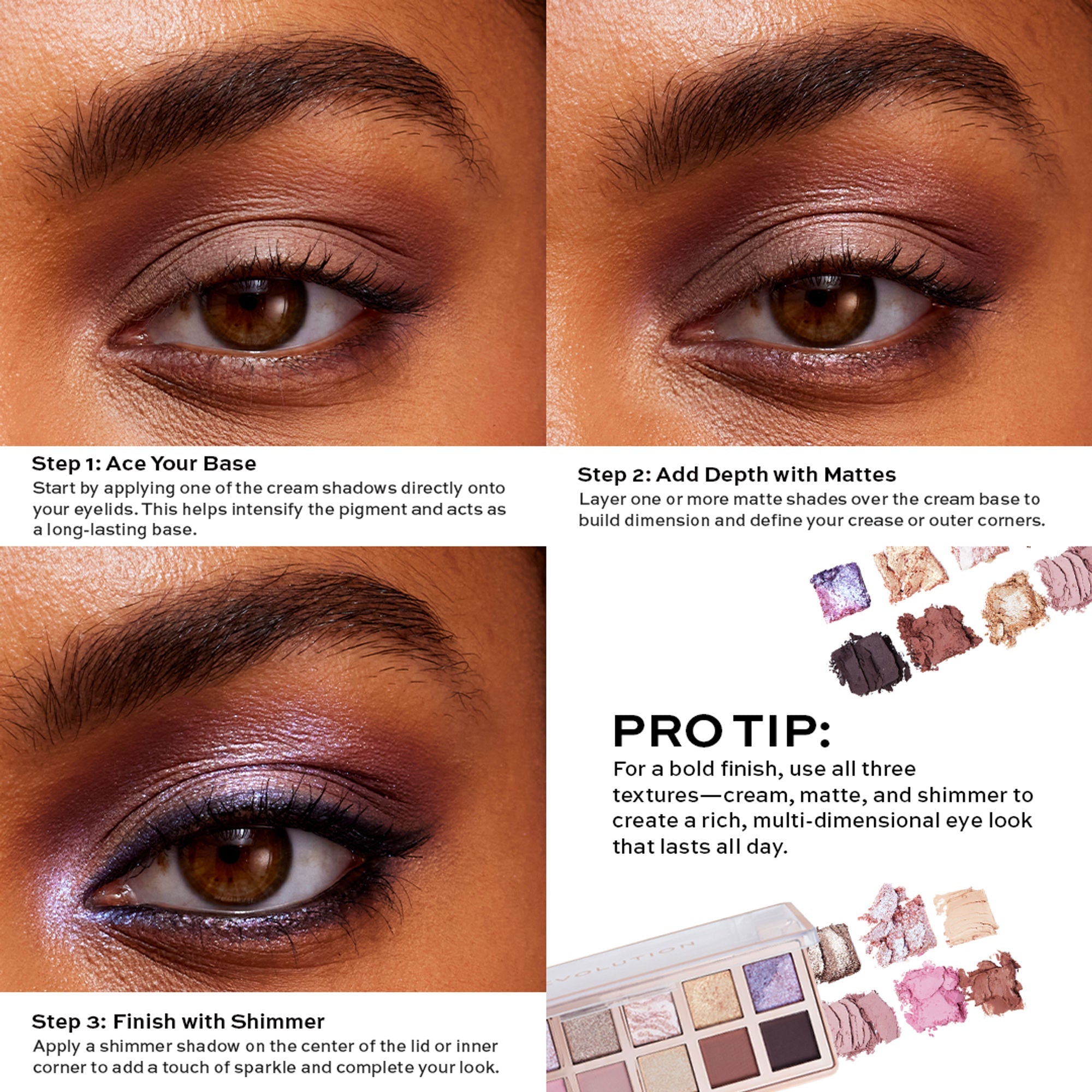 Makeup Revolution Eyeshadow Palette - The Enchanted Icon | Grocsy