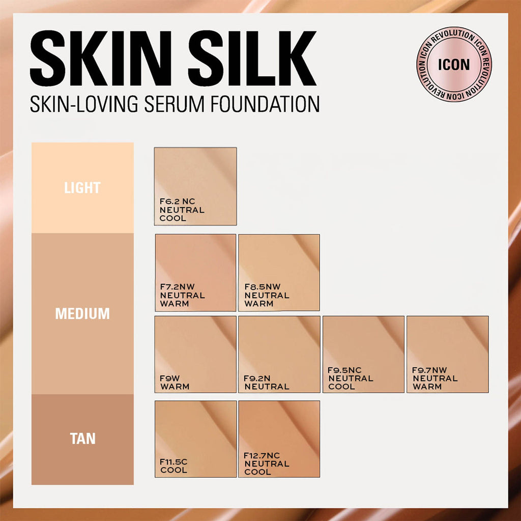 Makeup Revolution SSS Foundation - F9.7 W | Grocsy
