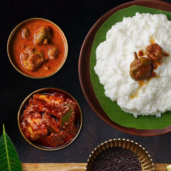 Sweet Karam Coffee Maavadu + Avakkai Pickle Combo | Grocsy