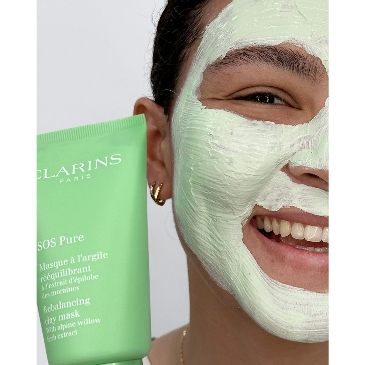 Clarins SOS Pure Rebalancing Clay Mask | Grocsy