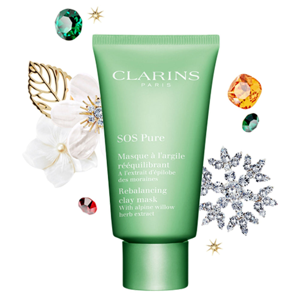Clarins SOS Pure Rebalancing Clay Mask | Grocsy