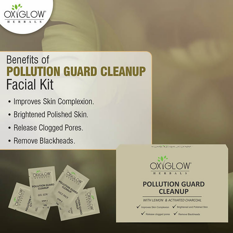 Oxyglow Herbals Pollution Guard Cleanup Kit | Grocsy