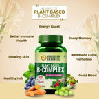 Himalayan Organics Plant Based B-Complex Capsules | Grocsy