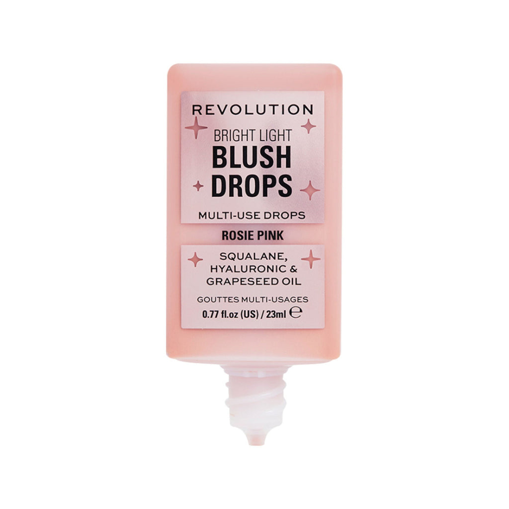 Makeup Revolution Bright Light Blush Drops Pink Rosie | Grocsy