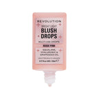 Makeup Revolution Bright Light Blush Drops Pink Rosie | Grocsy