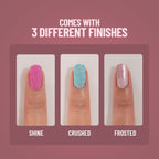 Swiss Beauty Slay Nail Color With Ultra Shine Formulation - 71 Cherry Pink | Grocsy