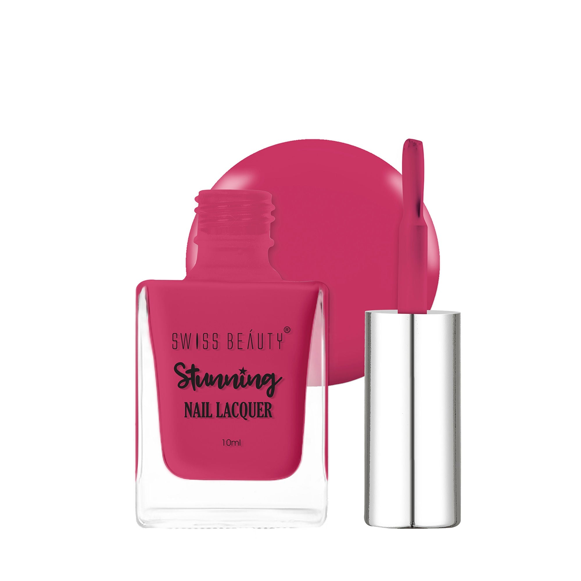 Swiss Beauty Stunning Nail Lacquer - 103 Deep Plum | Grocsy
