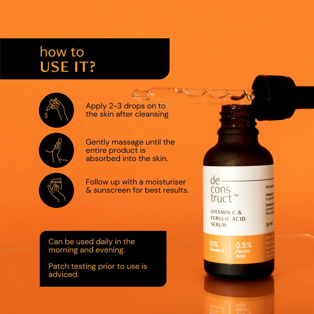 Deconstruct Vitamin C & Ferulic Acid Serum | Grocsy