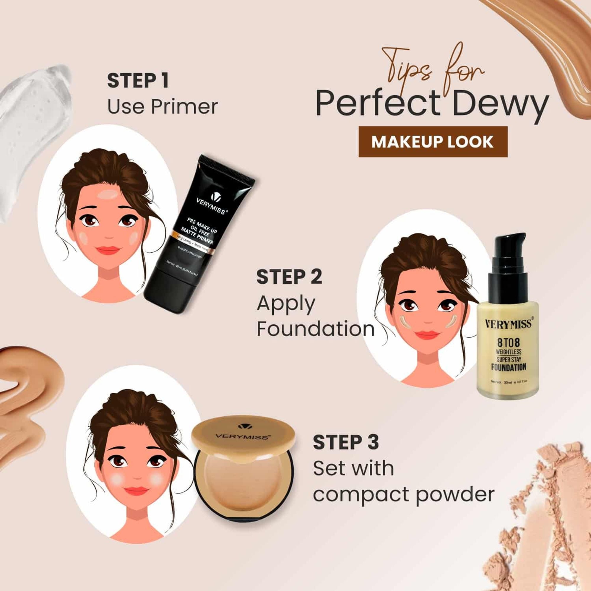 VERYMISS Makeup Combo - 5 | Grocsy