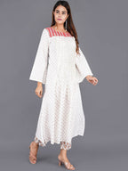 HERE&NOW Women Ethnic Motifs Flared Sleeves Indie Prints Kurta | Grocsy
