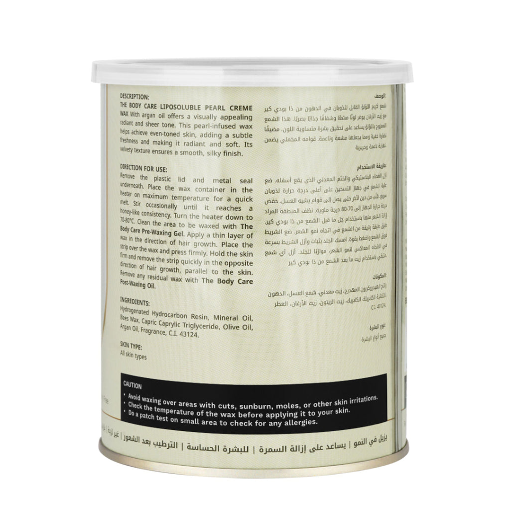 The Body Care Liposoluble Pearl Creme Wax | Grocsy