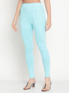 TAG 7 Women Solid Ankle-Length Leggings | Grocsy