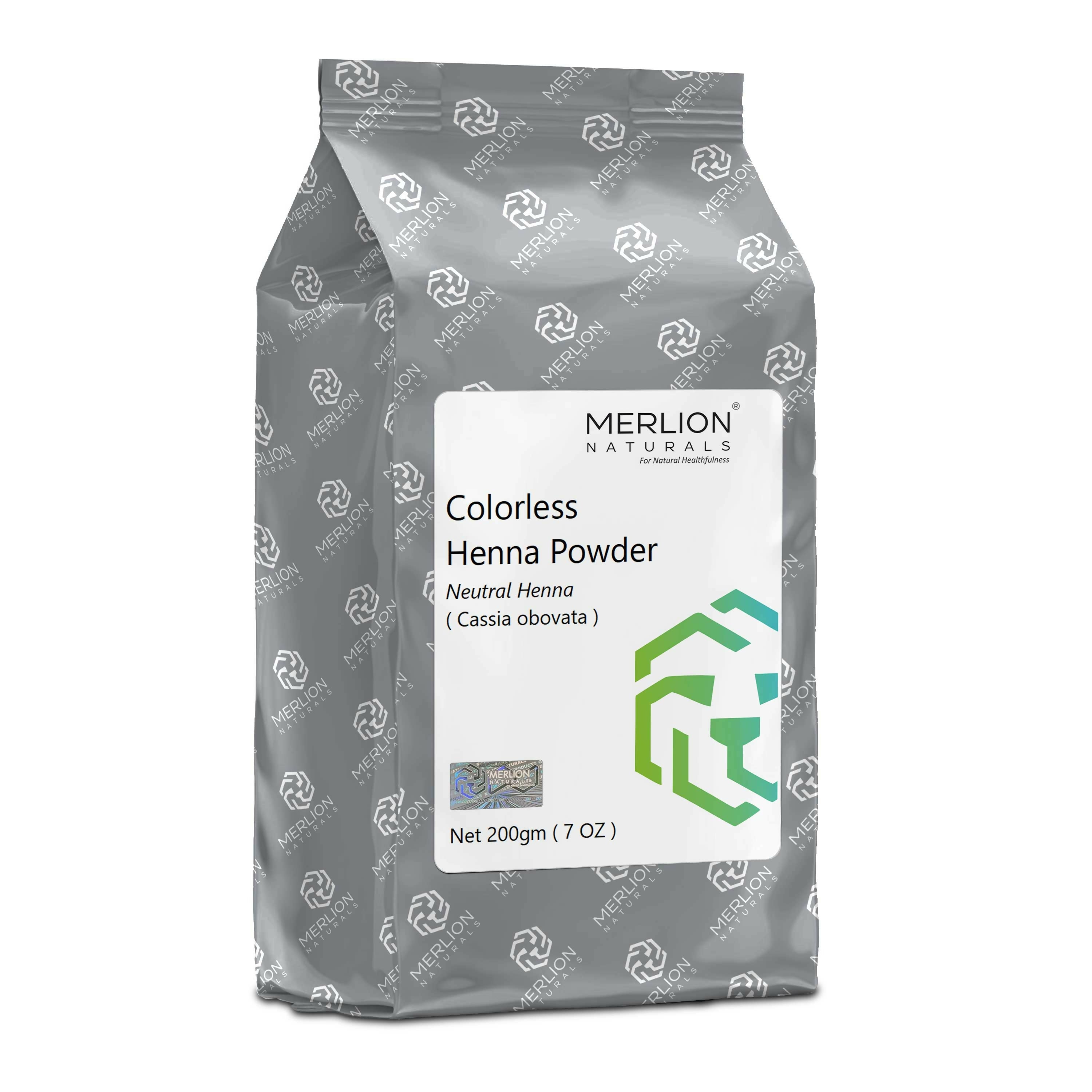 Merlion Naturals Colorless Henna Powder | Grocsy