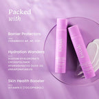 Foxtale Hydrating Ceramide Moisturizer With Hyaluronic Acid - Repairs Skin Barrier and Texture | Grocsy