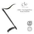 CUFFS N LASHES Fine Angled Brow Brush & Spoolie - E002 | Grocsy