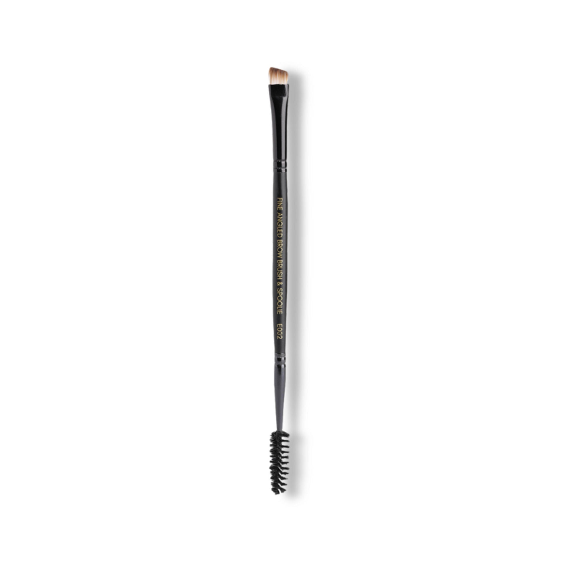 CUFFS N LASHES Fine Angled Brow Brush & Spoolie - E002 | Grocsy