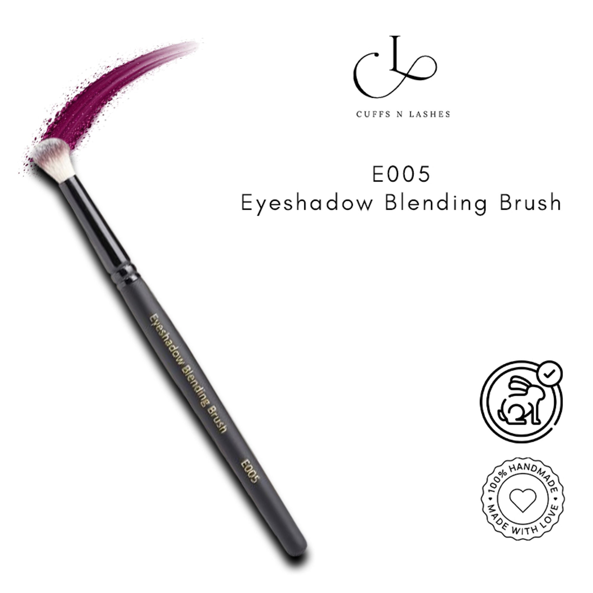 CUFFS N LASHES Eyeshadow Blending Brush - E005 | Grocsy
