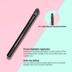 CUFFS N LASHES Deep Angled Concealer Brush - F011 | Grocsy