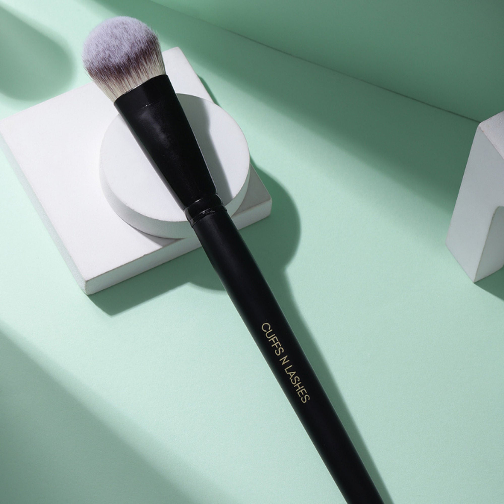 CUFFS N LASHES Foundation Brush - F016 | Grocsy