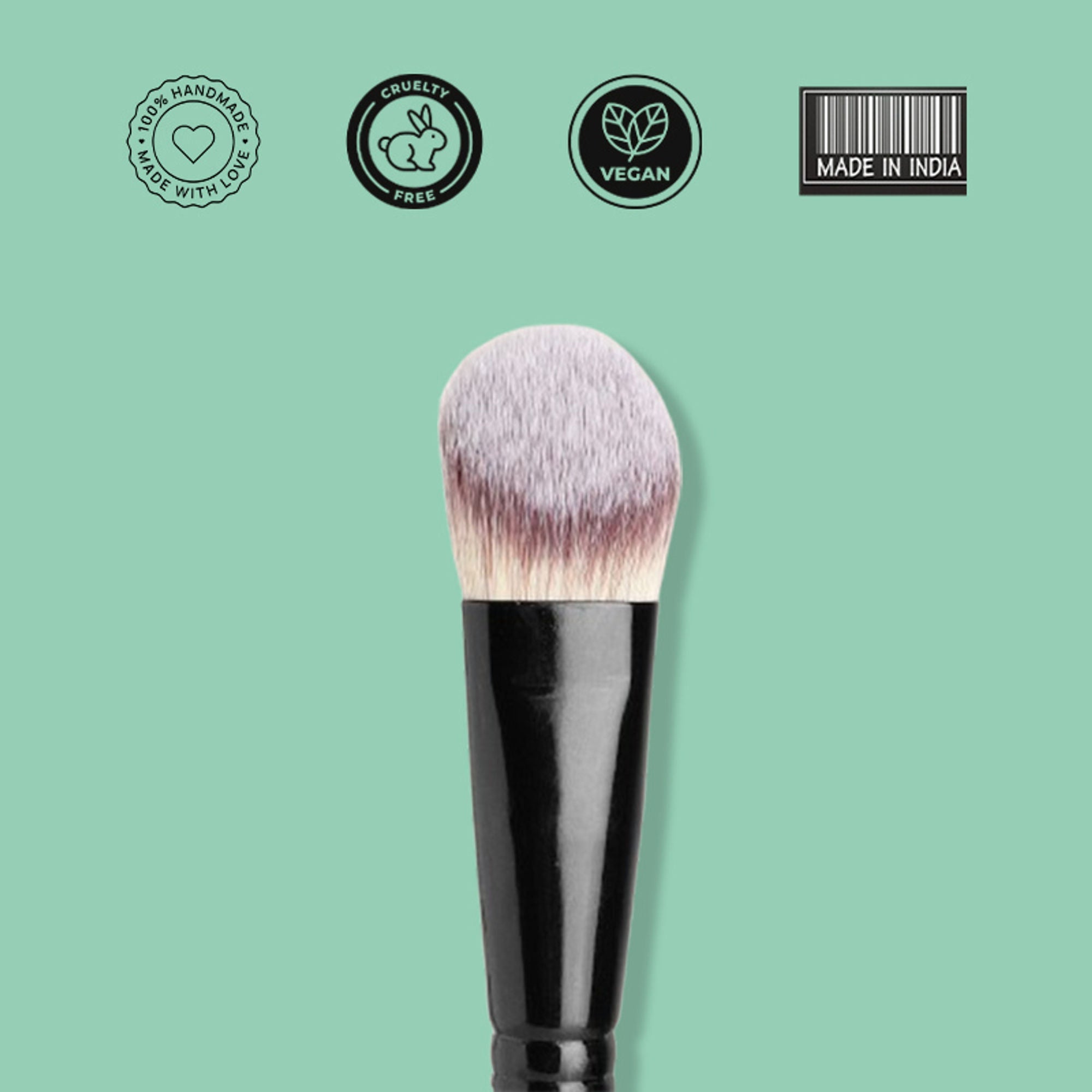 CUFFS N LASHES Foundation Brush - F016 | Grocsy
