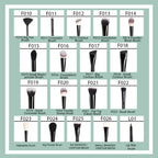 CUFFS N LASHES Foundation Brush - F016 | Grocsy