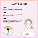 CUFFS N LASHES Foundation Brush - F016 | Grocsy