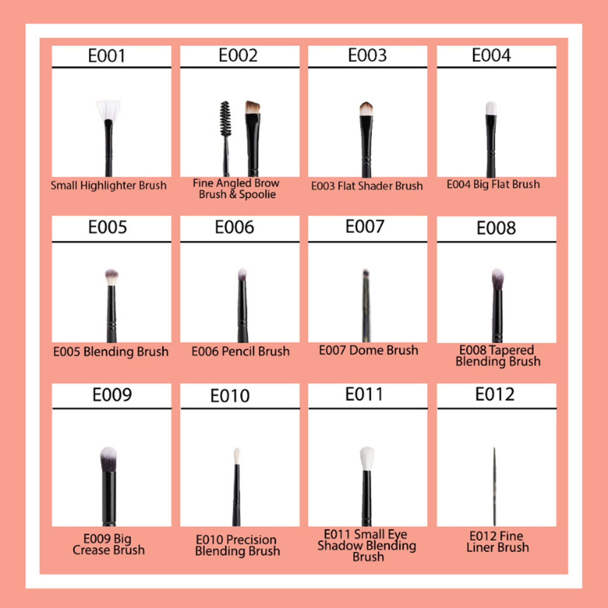 CUFFS N LASHES Small Concealer Brush - F019 | Grocsy