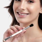 CUFFS N LASHES Flat Brush & Blending Dual Brush - 04 | Grocsy