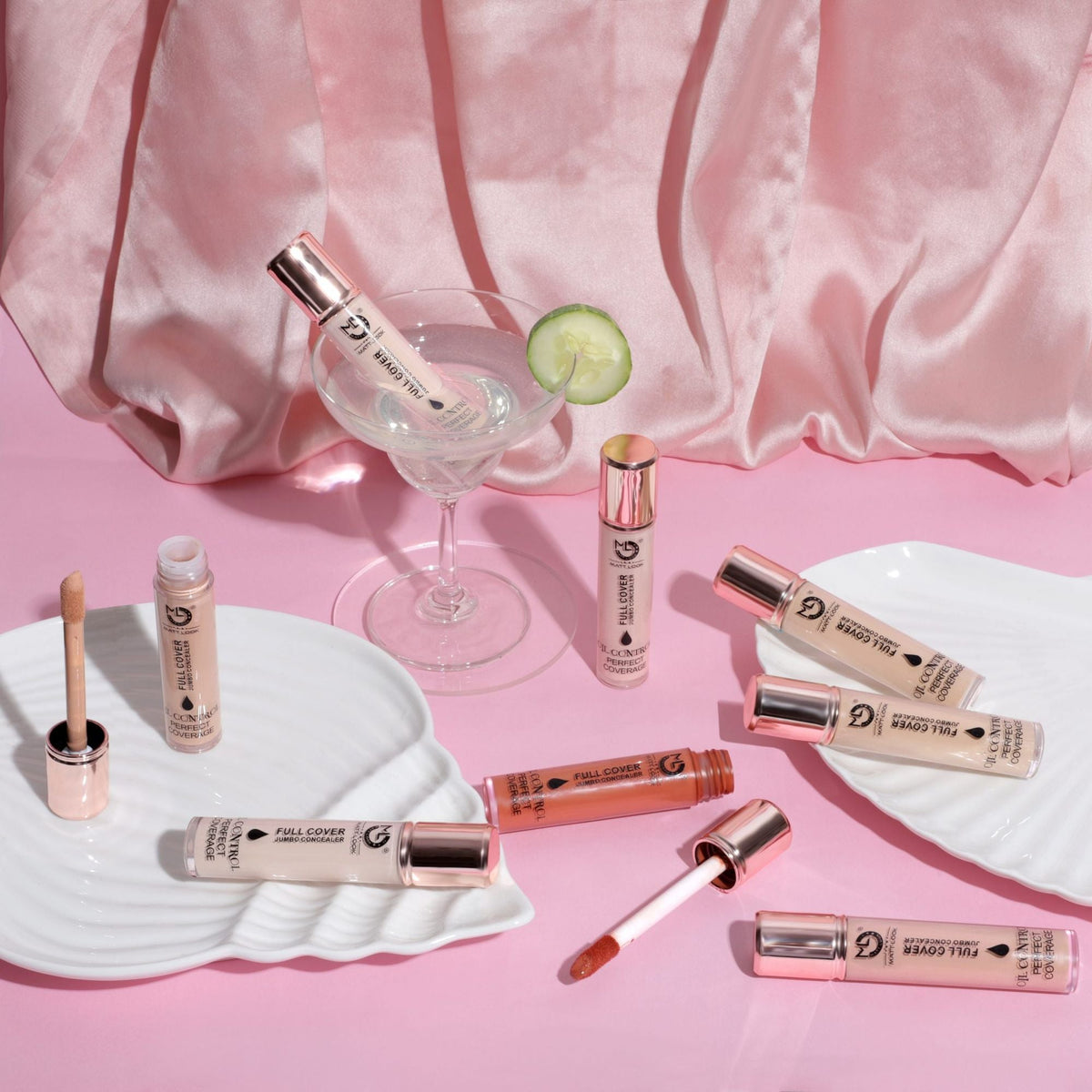 Matt Look Full Cover Jumbo Oil Control Perfect Coverage Concealer - Beige | Grocsy