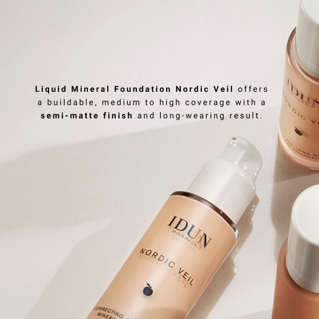 IDUN Minerals Liquid Minerals Foundation Nordic Veil - Svea | Grocsy